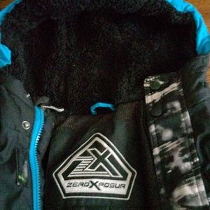 Boys zero xposure large winter coat